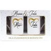 Kukartka Q 897 Mug Set with Exquisite Mum / Great Dad Design