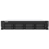 QNAP TS-873AEU-4G NAS/saugojimo serveris Rack (2U) Ryzen Embedded V1500B 4 GB DDR4 0 TB QuTS hero Juodas