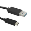 QOLTEC 50500 Qoltec Cable USB 3.1 tipo C kištukas USB 3.0 A kištukas 1m