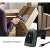 Qoltec 50863 laidinis QR &amp; Brūkšninio kodo skaitytuvas | USB