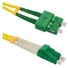 Qoltec Optinio pluošto kabelis SC/APC - LC/APC 2m
