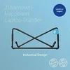 Nešiojamo kompiuterio stovas R-GO TOOLS RGOSC015BL