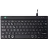R Go Tools COMPACT BREAK Klaviatūra AZERTY - FR Juodas su laidu