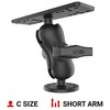 Ram Mounts UNPKD RAM UNIVERSALUS ELEKTRONINIS MONT