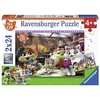 Puzzle 2x24 44 Cats - RAVENSBURGER dėlionė