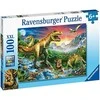 Ravensburger Dėlionė 100 vnt. - Dinozaurų Epoka