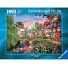 Ravensburger dėlionė „Vakaras Kotsvoldo kaimelyje“, 1000 det.