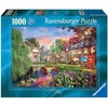 Ravensburger dėlionė „Vakaras Kotsvoldo kaimelyje“, 1000 det.