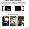 Dėklas Realpower RealPower Videoleuchte Lights On Video studijos lempa