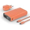 Powerbank Realpower Powerbank PB-20000 Set oranžinis 20.000mAh