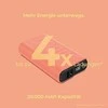 Powerbank Realpower Powerbank PB-20000 Set oranžinis 20.000mAh