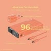 Powerbank Realpower Powerbank PB-20000 Set oranžinis 20.000mAh