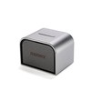 Remax RB-M8 mini Bluetooth 4.0 metalinė kompaktiška nešiojama muzikinė kolonėlė su 5W ir AUX 3.5mm, sidabrinė