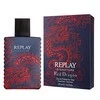 Replay Signature Raudona Dragon EDT tualetinis vanduo vyrams, 50 ml