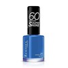 Rimmel London 60 Seconds Super Shine Nagų lakas Moterims 8 ml, 828 Danny Boy, Blue!