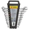 Kombinuoti Raktai TOPEX 6-22 mm (12 vnt.)