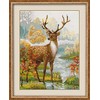 RIOLIS - Create It Yourself - Siuvinėjimo rinkinys „Elnias“ 1077 (30x40 cm)