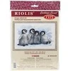 RIOLIS – Create It Yourself – Siuvinėjimo rinkinys „Juokingi pingvinai“ 1323 (40x25 cm)