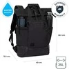 RIVACASE 5321 25L Nešiojamas kompiuteris bag 15.6" / 6 Juodas