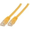 Efb Elektronik EFB RJ45 Patchkabel U/UTP, Cat.6, PVC, CCA, 3m, gelb
