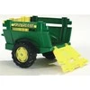 Rolly Toys Prikabinamas Priekabas JOHN DEERE su Atidarančiomis Durimis