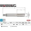 Rankinis sriegiklis RUKO BSW DIN 352 HSS 3/4"