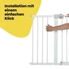 Safety 1St SAUGOS 1ST apsauginės tvorelės pretęsimas EASY CLOSE Metal Plus, balta, 28 cm, 24204310