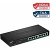 Šakotuvas Trendnet 8-PORT GIGABIT POE+ - 8-PORT GIGABIT POE+ SWITCH