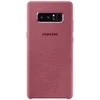 Dėklas Samsung Galaxy Note 8 nugarėlė Alcantara Tamsiai Pilka
