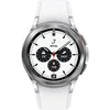 Išmanusis laikrodis Samsung Galaxy Watch 4 Classic LTE (46 mm), Sidabrinės spalvos korpusas su pilkos spalvos dirželiu