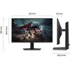 Monitorius Samsung | LS27DG500EUXEN | 27 " | IPS | QHD | 16:9 | 180 Hz | 1 ms | 2560 x 1440 pikselių | HDMI jungtys quantity 1 | Juodas