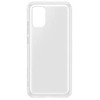 Dėklas QA026TTE minkštas skaidrus dangtelis, skirtas Samsung Galaxy A02S skaidrus (skaidrus)