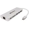 Sandberg USB-C dokas HDMI+LAN+SD+USB100W