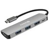 Sandberg USB-C dokas HDMI+3xUSB+PD 100W