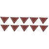 Trikampis šlifavimo popierius DS 930 10 vnt P240, Scheppach