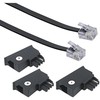 Schwaiger Telefonas Anschlussleitung universal 6m