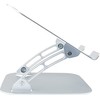 Schwaiger Laptopständer bis 20'' Max.20KG faltbar Alu sidabrinis