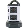 Schwaiger Steckdosentower 7 x Schuko + 2x USB 1,8m