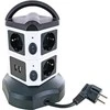 Schwaiger Steckdosentower 7 x Schuko + 2x USB 1,8m