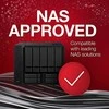 „SEAGATE NAS HDD 8TB IronWolf 7200rpm 6Gb/s SATA 256MB cache 8,9cm 3,5inch 24x7“ skirtas NAS ir RAID Rackmount sistemoms, juodos spalvos