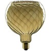 Segula SEGULA LED Floating Globe 150 twisted smokey pilka E27 230Lm