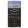 Violetinis Sharp SH-EL531THBVL skaičiuotuvas