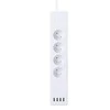 WOOX R4027 Išmanusis „WiFi“ maitinimo laidas, 4x kintamoji srovė + 4x USB