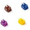 Šakotuvas Smart Keeper Smartkeeper SmartKeeper Basic "RJ45 Port" Blocker gelb 10 Stk.+Key
