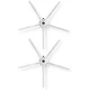 Dulkių siurblio - roboto Roborock S5/S5 Max/S6/S6 Max šepetėlių rinkinys, Baltos spalvos