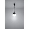Sollux Lighting Pakabinamas šviestuvas DIEGO 3 juodas