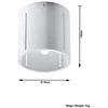Sollux Lighting Lubinis šviestuvas INEZ baltas