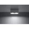 Sollux Lighting Lubinis šviestuvas QUAD pilkas