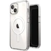 Speck Presidio Perfect-Clear + MagSafe – iPhone 15 Plus / 14 Plus dėklas su MICROBAN danga (skaidri)