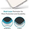Speck Presidio Perfect-Clear + MagSafe – iPhone 15 Plus / 14 Plus dėklas su MICROBAN danga (skaidri)